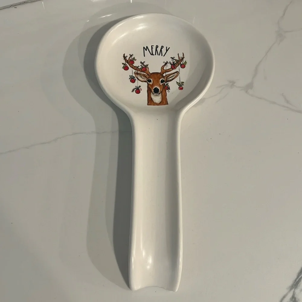 Cute Rae Dunn 🎄Spoon Rest
